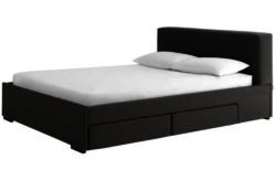 Habitat Fredd Double Storage Bed Frame - Charcoal